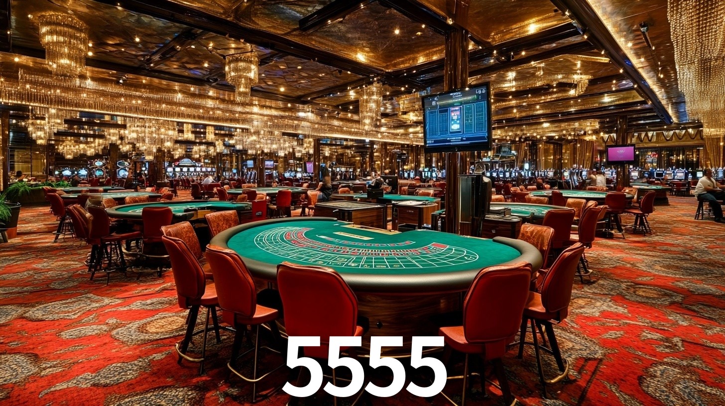 5555: Jogos de Caça-Níqueis-Altas Recompensas, Roleta-Velocidade, Blackjack-Desafios Máximos